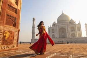 Model am Taj Mahal in Agra 